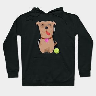 Cute Dog Design Art Hoodie